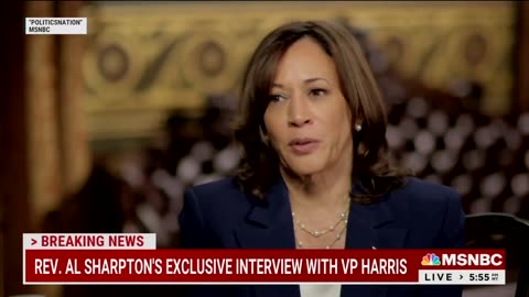 Kamala Harris on what she thinks about when she wakes up in the morning