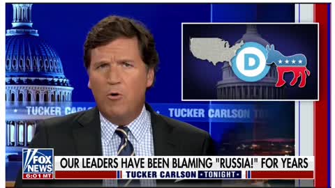 Tucker Carlson: Blaming Russia became the default response