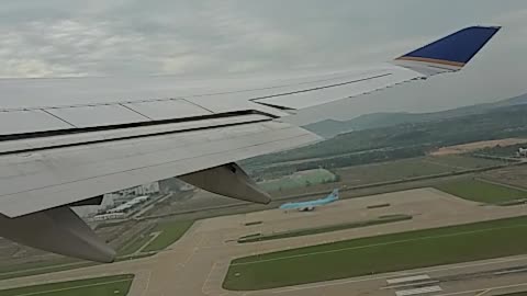 Takeoff from Seoul, South Korea on Delta in 2016