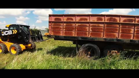 Mutant Mower & JCB Teleskid Team Up To Clean Up