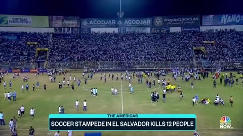 El Salvador soccer federation suspends games nationwide after deadly stampede