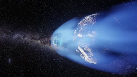 comet earth tail