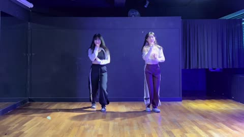 AESPA(에스파) - ILLUSION(도깨비불)2인안무 댄스커버ㅣ거울모드ㅣDANCECOVER MIRRORED