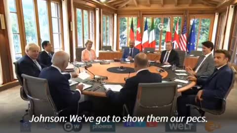 'Can We Take Our Clothes Off?' Global Elites Yuck It Up at G-7