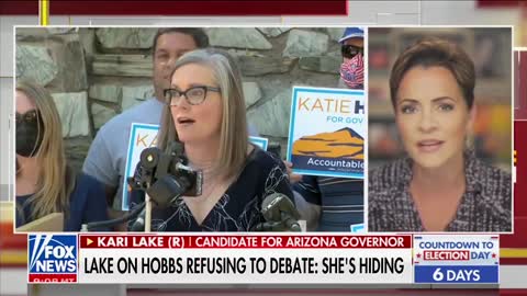 Kari Lake Embarrasses Katie Hobbs: 'There's Zero Enthusiasm' for Her Campaign
