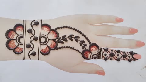 Latest Simple Jewellery Mehnadi ka design Easy Mehandi for hands Mehndi designs New Eid mehndi