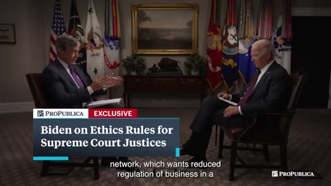 President Biden's Candid Interview: Democracy, Supreme Court, and More | ProPublica Exclusive