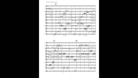 Gabriel Fauré – Prelude 4 in F Major, Op. 103 (Clarinet Choir + Piccolo)