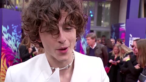 Timothee Chalamet premieres cannibal love story