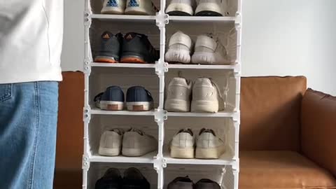 Bought my boyfriend a new shoe rack for his birthday ❤️🎁🥳