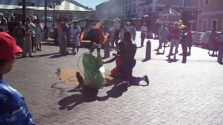 Street Performers In Cape Town, South Africa 2006