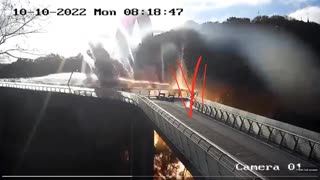 Russia Hits Bridge in Ukraine False