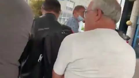 French Citizens Stage Sit in at Hospital to Protest Vaccinated Citizens Being Banned from Hospitals