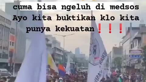 Students Move to overthrow Jokowi-Demonstrations Indonesia
