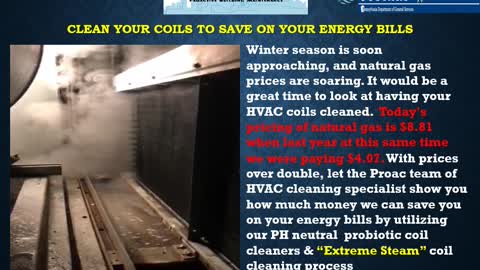 Coil cleaning reduces your energy costs
