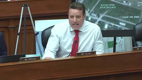 Rep Fallon asks Cheatle Have you been to the site?