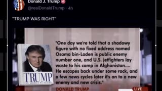 ✈️How did TRUMP know?!?💥🤯 09/11/2001 attack.. ahead of time.