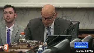 John Fetterman Gives Opening Statement for Subcommittee Hearing After Returning to Senate