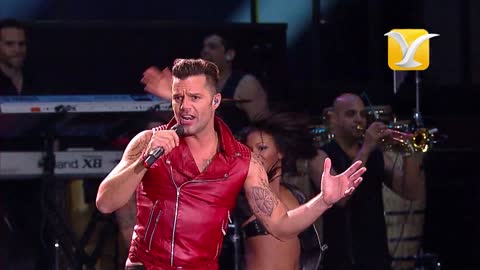 Ricky Martin at The Vina Del Mar Festival 2014