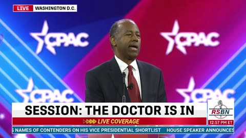 FULL SPEECH: Dr. Ben Carson Addresses CPAC in DC 2024 - 2/22/24