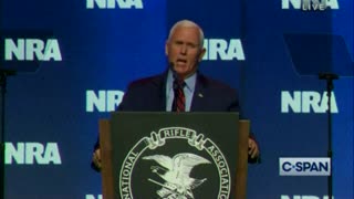 🤣🤣🤣 Mike Pence got booed at the NRA Convention today