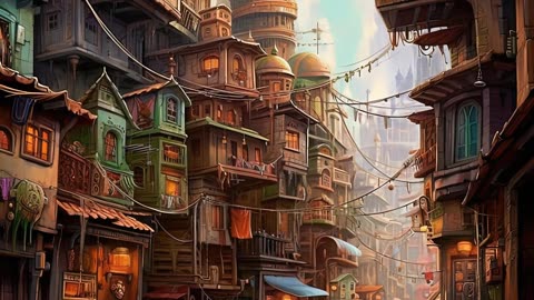 Science Fiction and Fantasy Cities # 2 | AI Science Fiction and Fantasy Digital Art Lookbook