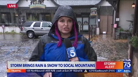 Winter Storm Warning issued for Southern California mountains