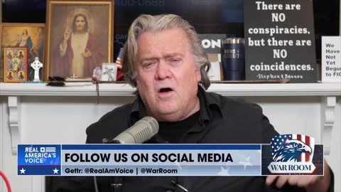 Steve Bannon: "It's a protection racket for the Biden's and it's a persecution of Trump"