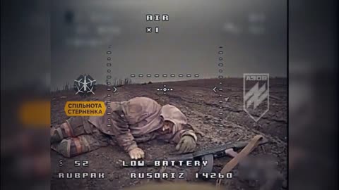 The favorite tactic of the occupying rats when they see a Ukrainian FPV is to