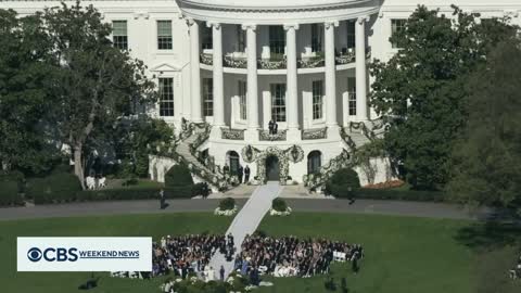 Biden’s granddaughter holds wedding at White House