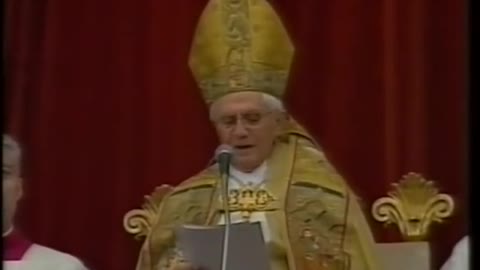 Ratzinger parla di NWO, pandemie, green, terrorismo, povertà. Il NWO fu già realizzato.HD integrale