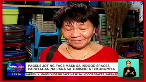 Pagte-race mask salindoor spaces,papayagan na para sa turismo, ekonomiya