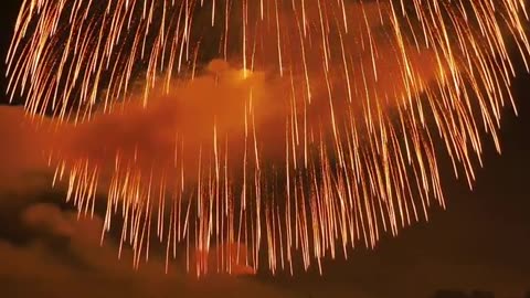 Chinese fireworks with thousands of years of history