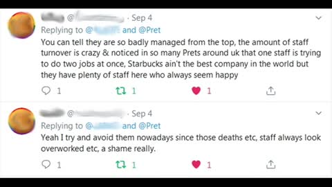 WOWING Pret A Manger Customers