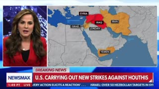 🚨 Breaking US strikes at least 30 Houthie targets in Yemen