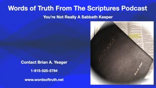 You’re Not A Sabbath Keeper