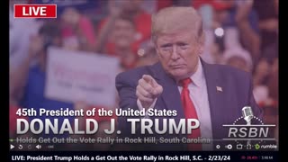 LIVE: President Trump Holds a Get Out the Vote Rally in Rock Hill, S.C.