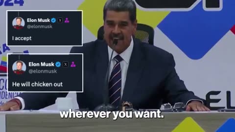 💥A Venezuelan dictator just challenged the richest man on earth to cage match