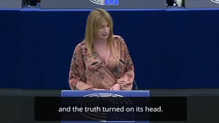 Clare Daly MEP Dublin spoke out against war in Ukraine