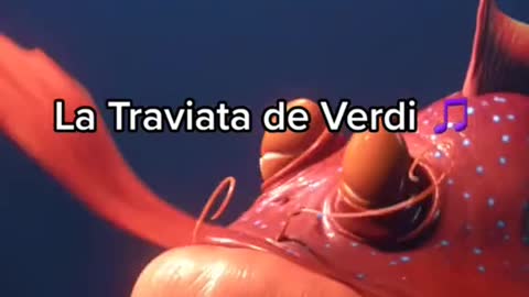 Traviata by a fish #fish #animation #music #classicalmusic #opera #humor #humour