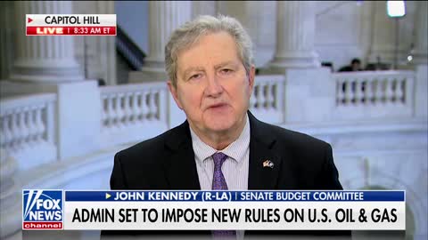 Sen Kennedy Hilariously Compares Biden's Energy Policies To What It Reminds Him Of