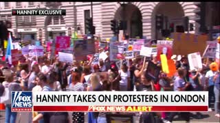 Sean Hannity Interviews Anti-Protesters In London