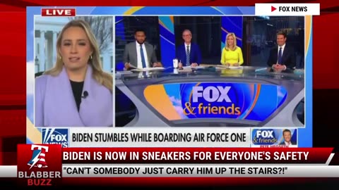 Biden Is Now In Sneakers For EVERYONE'S Safety