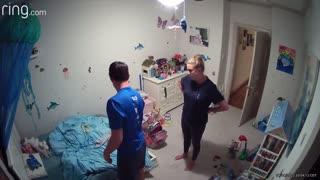 Dad Accidentally Breaks Daughter's Bed