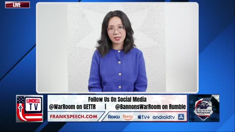 Nicole Joins WarRoom To Discuss The Free Election Of 2024 In Taiwan