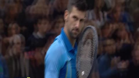 Novak Djokovic Thrash Over Grigor Dimitrov to Win 2023 Paris Masters Title