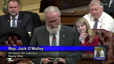 Rep. Jack O'Malley Farewell - Dec 2022