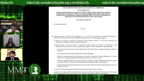 I Conti Non Tornano, tema: Il Lavoro