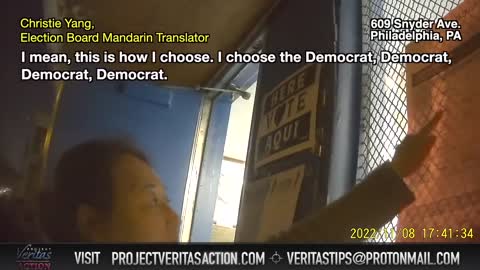 WATCH What This Philly Election Worker Tells a Voter