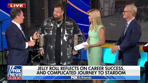 Jolly roll joins Fox and friends from jail to county music Star